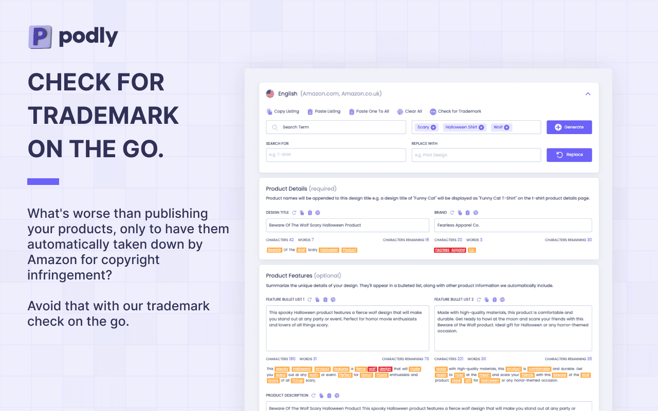 Trademark product type details check on your Amazon Account Product Listing