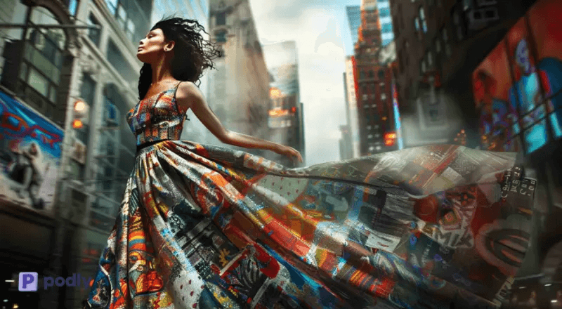 Women love their own dress with custom art design