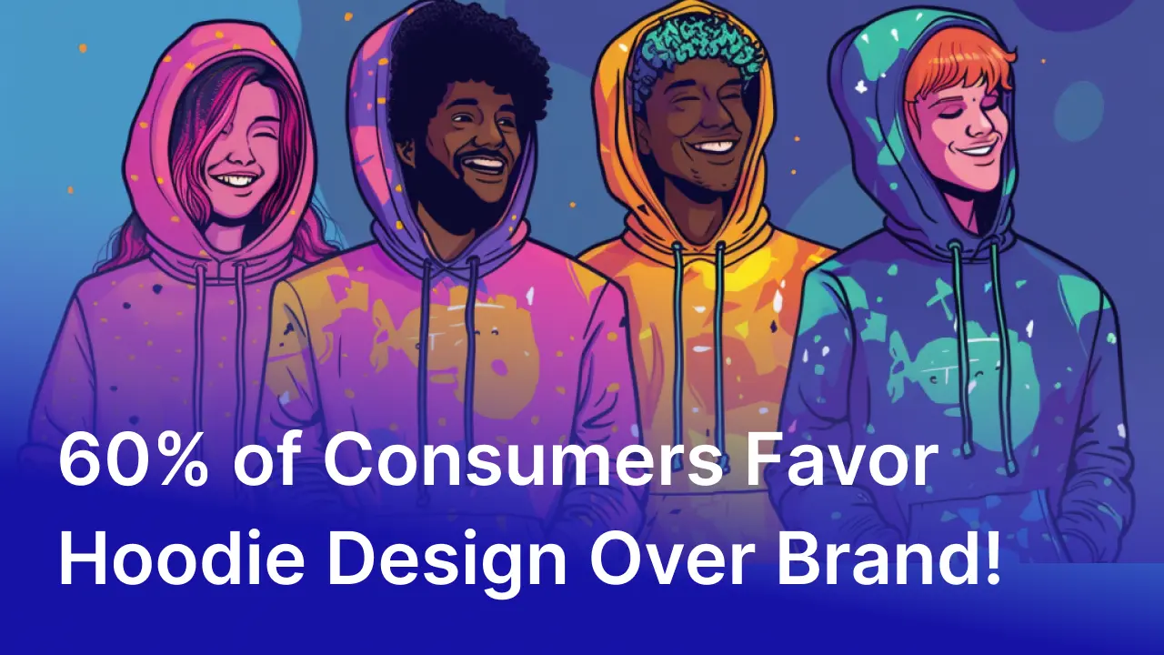 Selling Hoodies Online: 60% of Consumers Favor Hoodie Design Over Brand