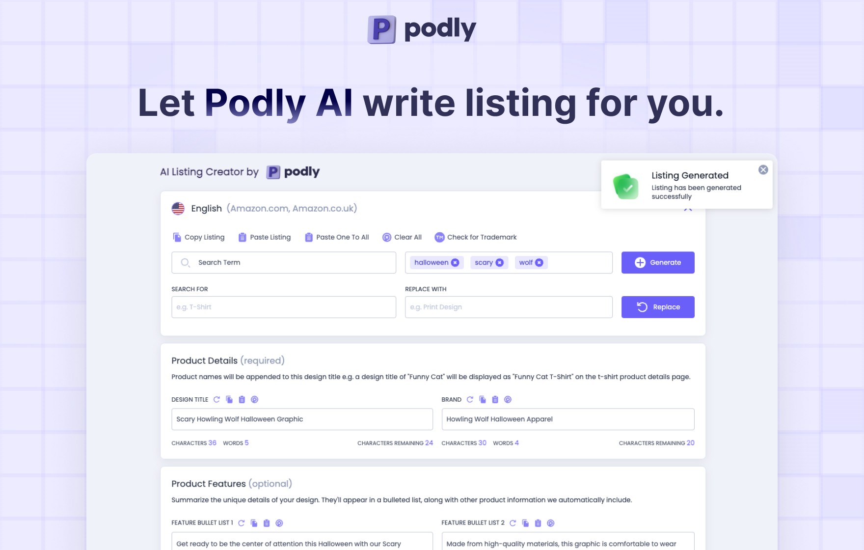 How Podly's New AI-Powered Chrome Extension Revolutionizes Amazon Merch SEO