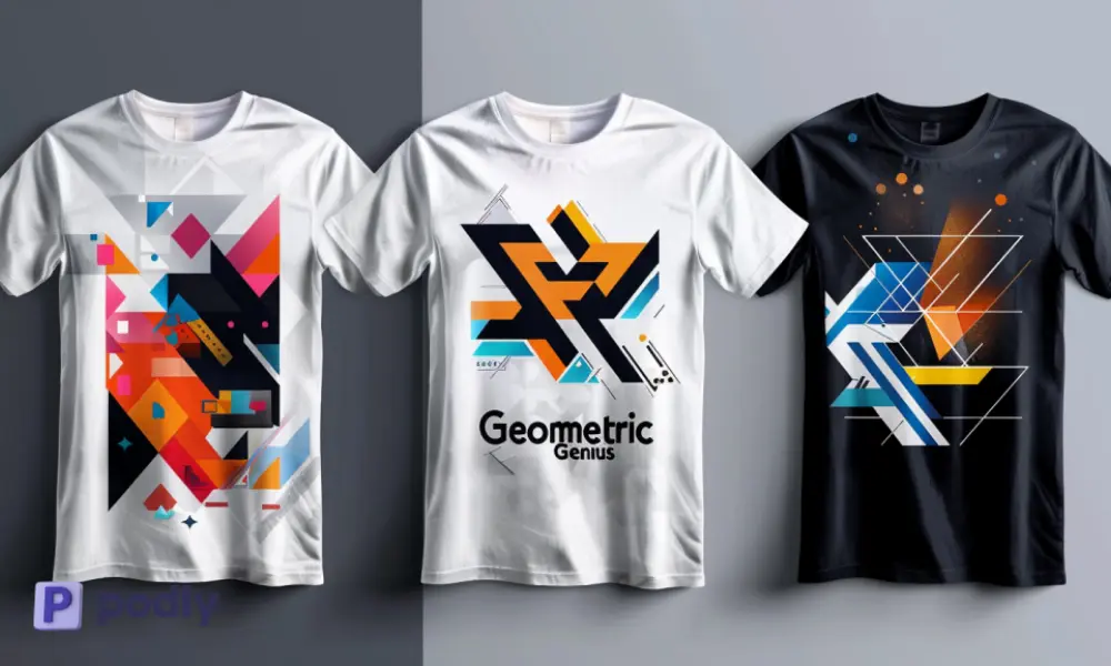Geometric Genius t-shirt clipart