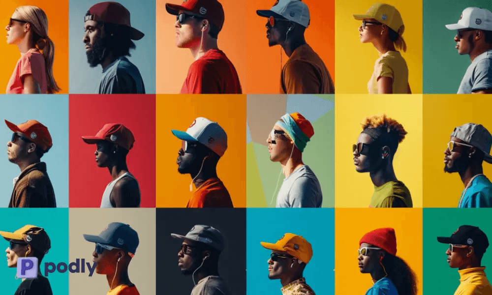 Baseball hats, trucker cap, bucket hat, embroidered hats Etc