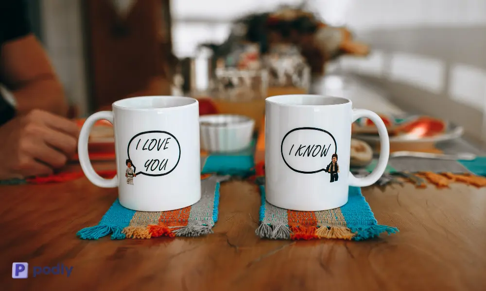 Print on demand services focus in custom designs or own designs