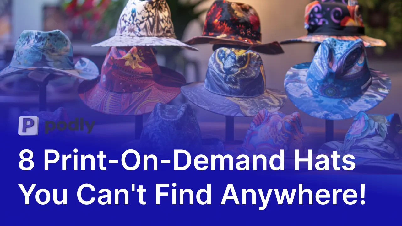 Exclusive Reveals: 8 Print-On-Demand Hats You Can't Find Anywhere Else!