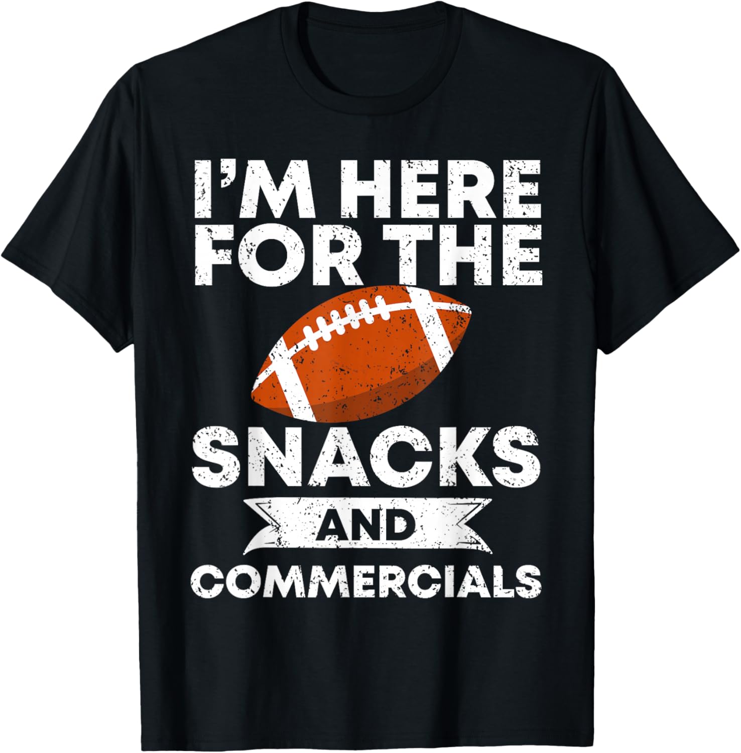 Real example of a trademark-safe Super Bowl game day humor trending t-shirt design